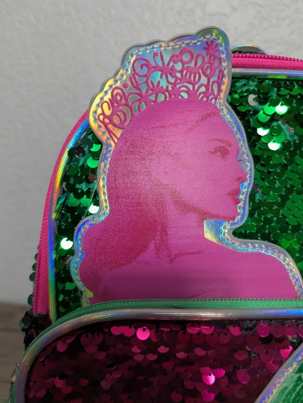 Wicked Movie Micro Mini Sequin Backpack Glinda Elphaba